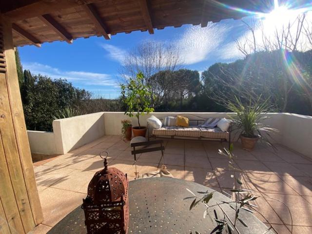 Petit Mas Calme Typique Du Sud ! Villa Valergues Eksteriør bilde
